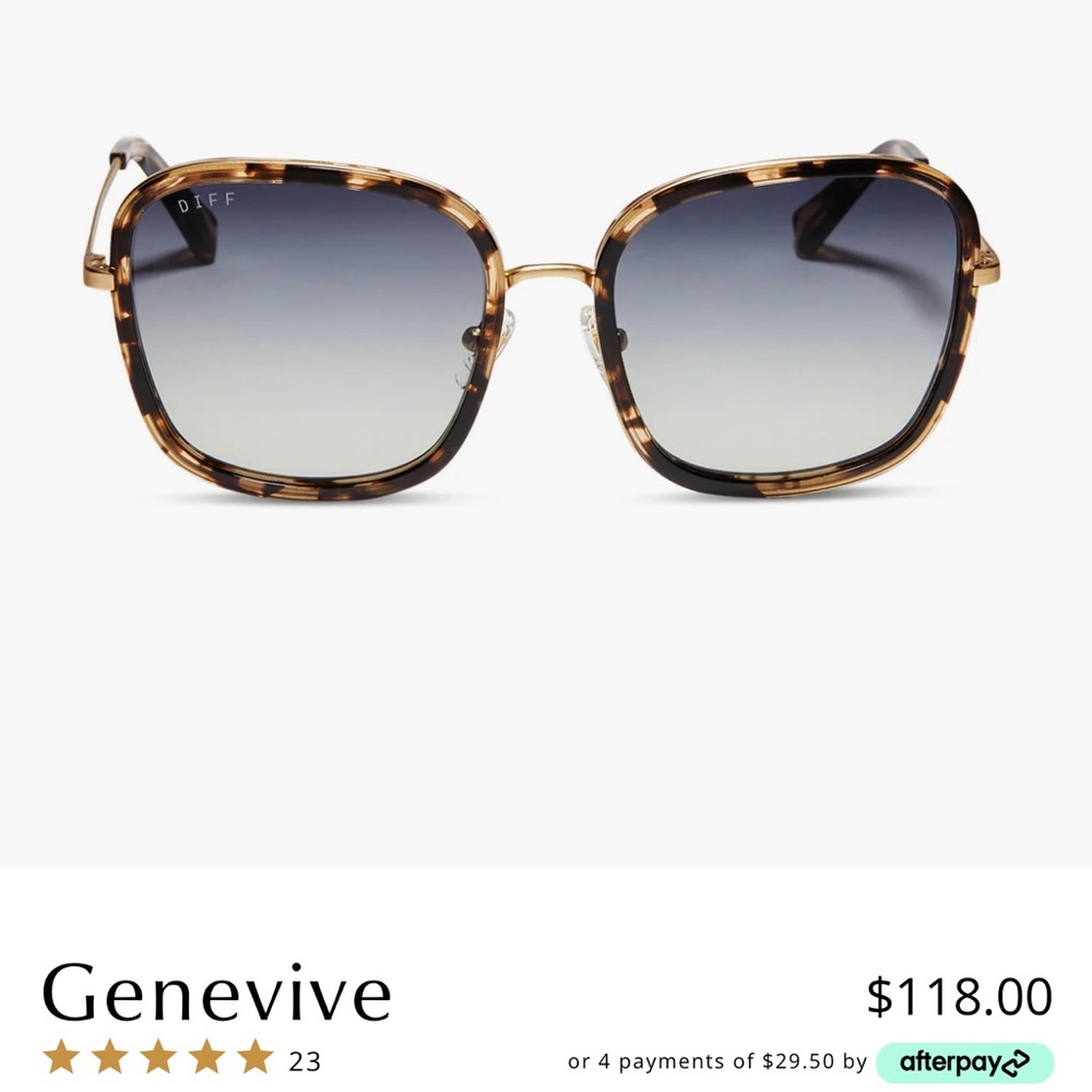 DIFF Eyeware Genevive Sunglasses